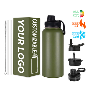 Wholesale Customized Logo Double Wall Stainless Steel Sport Water Bottle-Vacuum Insulated BPA Free Large Capacity Customized - Product Image 1