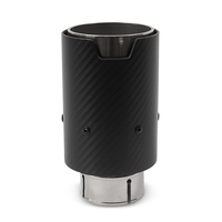 Embouts d'échappement et silencieux turbo en acier inoxydable poli - Accessoires automobiles universels de haute qualité