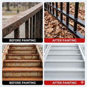 <span class=keywords><strong>Pintura</strong></span> Metálica Impermeable, Anticorrosiva, Antióxido, Revestimiento <span class=keywords><strong>para</strong></span> Protección de Superficies de Techos y Paredes Exteriores, Aplicación en Aerosol - Product Image 4