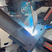 Station de soudage robotisée à structure en acier avec système de vision 3D Raintech