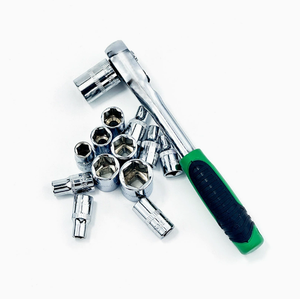 Juego de Llaves de Trinquete de 130 Piezas con Enchufe de 1/4 de Pulgada, Juego de Herramientas Mecánicas para Reparación de Automóviles OEM - Product Image 4