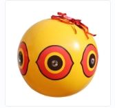 Sólido 40 Cm PVC Inflable Eye Ball Pelota <span class=keywords><strong>de</strong></span> <span class=keywords><strong>playa</strong></span> Anti-Bird Scare Ball Repelente <span class=keywords><strong>de</strong></span> pájaros para granja Huerto - Product Image 2