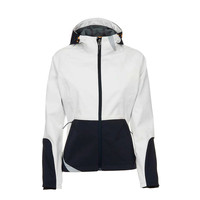 Veste d'extérieur écologique Manteau de randonnée Slim Ladies Patchwork Softshell Jackets pour femmes
