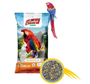 Export Quality Organic and Healthy Conure Mix Ingredients Multi Grain Bird Mix Food from Direct Supplier