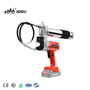 Pistolet à graisse électrique sans fil 21V haute pression alimenté par batterie au lithium 600cc <span class=keywords><strong>pour</strong></span> moto, VTT, UTV, tronçonneuse, tondeuse à gazon - Product Image 1