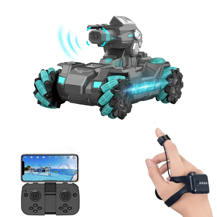 Golden Supplier Children Hand Gesture Remote Control Rc Stunt Car 360 Kids Electric Toys With Camera