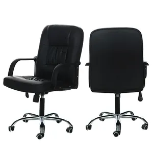 Pu Leather Director Office Chair With High End Design Chair High Back Boss Executive Office Chair Leather