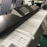 Ricoh CW2201/CW2200 A1 Imprimante de plan d'ingénierie couleur Cpoy Imprimante à jet d'encre Ricoh multifonction pour impression et numérisation