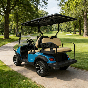 WOLAN, fabricant direct, prend en charge la personnalisation de la voiturette de golf miniature à <span class=keywords><strong>4</strong></span> places au lithium pour les sentiers de jardin privés - Product Image 2