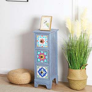 Design moderne populaire en bois Style de luxe tables de chevet <span class=keywords><strong>jouet</strong></span> rangement commode bureau fichier seau armoire - Product Image 2