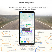 Rastreador GPS para Auto 2G GSM, Monitoreo en Tiempo Real, Mini Terminal de Posicionamiento, Impermeable, Gestión de Flota, Aplicación Android, Rastreo por PC