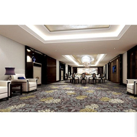 Tapis Jacquard à texture gaufrée pour hôtel, tapis de sol haut de gamme confortable pour salle de cinéma
