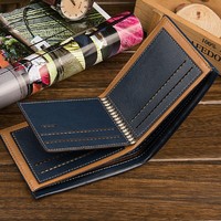 Dompet Lipat Tipis Baellerry Grosir, Dompet Bisnis Pintar Dengan Klip, Dompet Uang Pria Bermerek