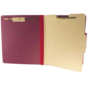 גודל מכתב אחסון מסמכים מחזיק במשרד בית הספר בית הספר לספק הכרטיסייה A4 גודל 50 גיליונות תיקיית קובץ נייר - Product Image 4