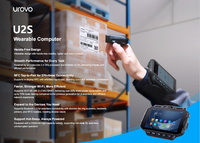 Gestión de Inventario para Logística y Comercio Minorista, PDA Portátil U2S con Android 14, 2GB+64GB, Escáner QR 2D, IP65, en Stock