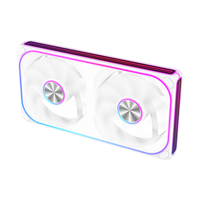 Ventilateurs PWM ARGB Infinity Ruix T2 Blancs 240mm pour Boîtier PC – Système de Refroidissement Monobloc – Nouveau Modèle – Vente Flash