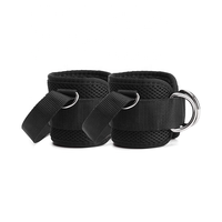 Sangles de cheville de gymnastique pour les machines à câbles Leg Glute Kickback Menottes de cheville rembourrées Exercice Fitness Sangle de cheville réglable