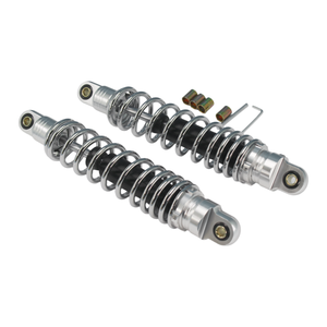 Suspension arrière de moto, corps argenté, ressort noir, 330 mm, pour Mini Trail <span class=keywords><strong>DAX</strong></span> Monkey - Product Image 1