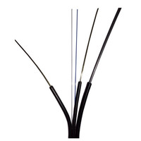 GJYXCH Cable de caída óptica de alambre de acero de fibra óptica para exteriores FTTH 1/2/4Core Producto de alimentación de G657A1-Telecom