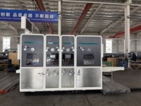 Machine de fabrication de boîtes d'expédition : Prix de la petite machine d'impression, de rainurage et de découpe pour cartons ondulés