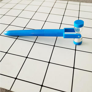 Stylo à bille créatif en plastique avec minuteur de sable, pour le bureau et l'école, encre noire - Product Image 4