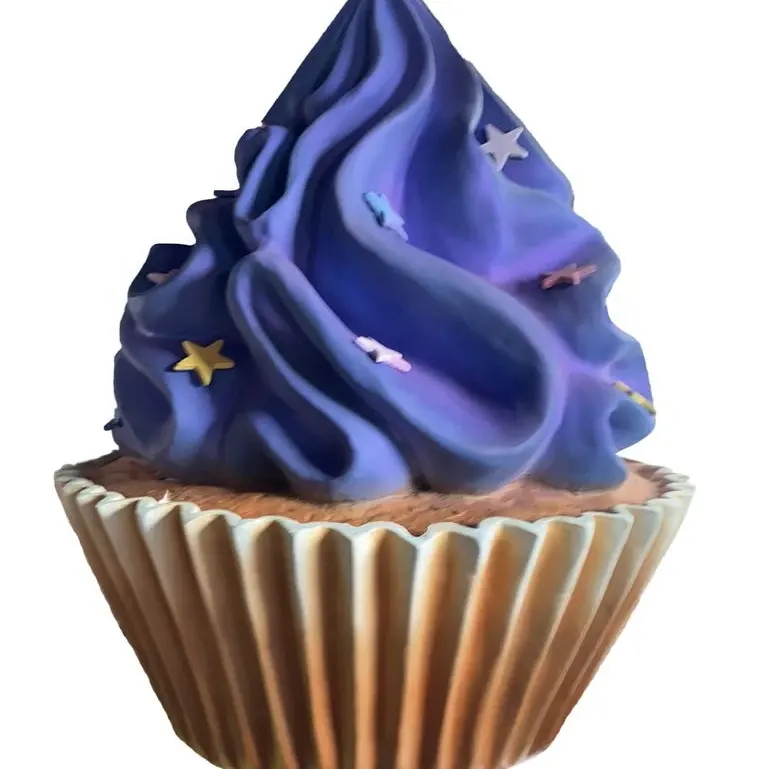 Празднование дня рождения, поделки из смолы, гигантская смола, стеклопластик, капкейки, скульптура для окна, дисплей