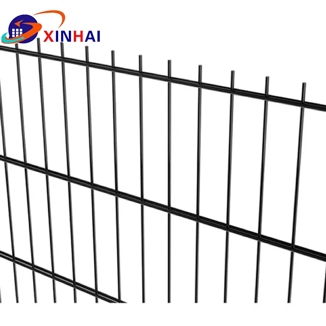 Sell Well Hot Galvanized Steel Metal Garden Fence Coated Green 3d Triangle Bending Curved Welded Wire Mesh Triangle Fence Panel