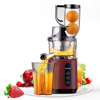 Multifunctionele Elektrische Juicer Voor Thuiskeuken Grote Mond Koude Pers Afzuigkap Voor Fruitgroenten Zelfreinigende Hotels