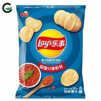 Groothandel 40/70g Knapperige Maïs Bugles Exotische Aziatische Snacks met Originele Smaak Gebakken Chips Zoute Smaak Verpakt in Zakjes