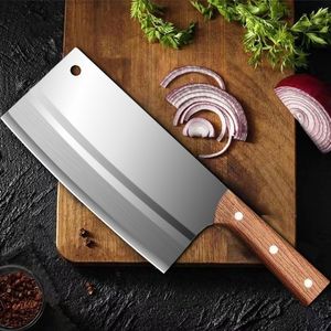 Cuchillo de cocina de acero inoxidable, cuchillo doméstico afilado para rebanar, cuchillo para carne, cuchillo de chef de cocina súper rápido que no necesita afilarse, Yangjiang - Product Image 2