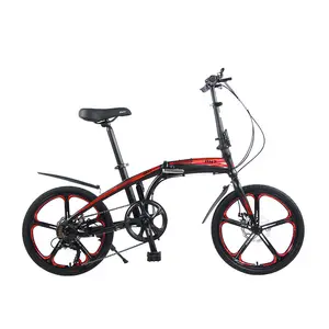 Großhandel bike für kinder 10 jahre alt klapp-New Design Aluminium legierung zusammen klappbare Fahrräder 20 Zoll für Jungen Kinder Fahrrad/gute Qualität für Erwachsene