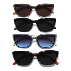 2025 alta calidad fábrica hecha a mano gafas de sol logotipo personalizado Unisex lujo moda gafas de sol madera bambú gafas de sol polarizadas - Product Image 1