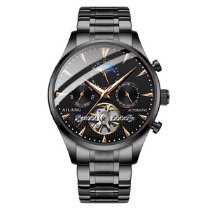 Reloj Mecánico Automático para Hombre, Multifuncional, Deportivo, Resistente al Agua, de Acero Inoxidable, con Tourbillon, en Oferta - Product Image 5