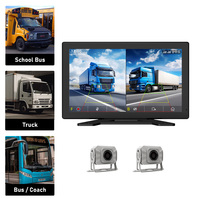 Cámara de Tablero Inteligente Portátil HD 1080P para Camión/Autobús/RV con Intercomunicador de Voz FM y Sistema de Seguridad Activa ADAS