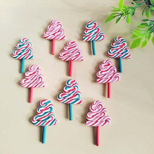 100 Uds casa <span class=keywords><strong>de</strong></span> muñecas en miniatura galletas <span class=keywords><strong>de</strong></span> <span class=keywords><strong>Navidad</strong></span> Mini bastón <span class=keywords><strong>de</strong></span> caramelo piruleta modelo juguetes cabujones funda <span class=keywords><strong>de</strong></span> teléfono DIY manualidades fabricación <span class=keywords><strong>de</strong></span> joyas - Product Image 3