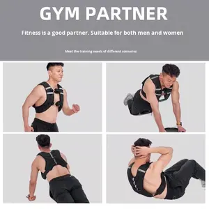 سترة الوزن النيوبرين الصديقه للياقة البدنية سترة الرمل الرياضية غير المرئية للجري حقيبة الكتف العاكسة - Product Image 4
