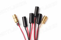 Haut de gamme D4x10mm Mini taille 850nm lentille en verre 0.5mW 1mW 5mW IR Dot Module Laser infrarouge intégré PCB pilote APC de qualité industrielle