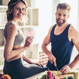 Mini Procesador de Alimentos Electrónico Inalámbrico Recargable de 250 ml, Picador de Ajo con Cuchilla de Acero Inoxidable, Acionamiento con un Solo Toque - Product Image 5