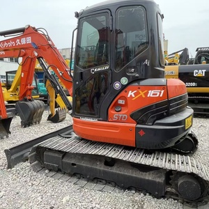 Used Kubota KX161 Used Excavator Hot Sale Machinery Crawler Hydraulic Excavator 95% New <b>Small</b> Second Hand Kubota KX163 161 U55 - Product Image 3
