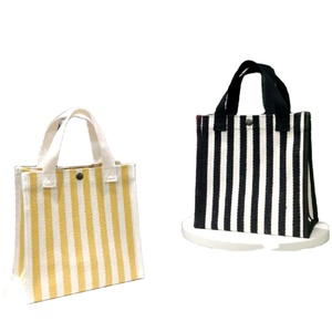 Sacs fourre-tout en toile de coton personnalisés imprimés en gros avec pochette zippée, réutilisables, abordables, à double poignée, pour le shopping, avec logo - Product Image 1