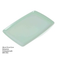 Juego de Vajilla de Melamina, Platos Rectangulares, Tazas, Aptos para Lavavajillas, Duraderos, Diseño Minimalista con Dibujos Animados, para Picnic, Vietnam