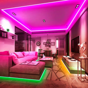 Tiras de Luces LED RGB Flexibles e Impermeables IP65 de 5m 10m DC12V 150 LEDs SMD5050 Ajustables con Control Remoto por Aplicación Wifi - Product Image 5