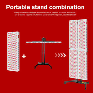 Lampe de thérapie infrarouge pour usage domestique, équipement de beauté, panneau de lumière infrarouge 660 850, lumière rouge, dispositif de soulagement nasal, panneau de luminothérapie - Product Image 6