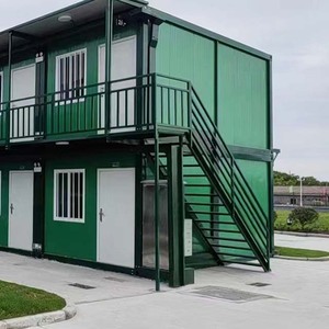 Offre Spéciale Maison en conteneur pliable de luxe 50% Discount 3 plans de chambre à coucher 40Ft 20Ft appartement préfabriqué en acier 20 40 pieds de large - Product Image 5