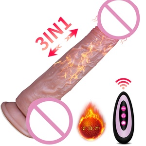 Juguetes Sexuales para Adultos al por Mayor, Pene Artificial Flexible, Vibrador con Control Remoto Eléctrico, Dildo con Características Suaves - Product Image 1