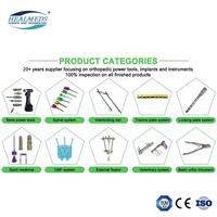CE 3.5 mm* 18 mm Ortopedik İmplantlar Titanyum Herbert Vidaları Veterinerlik İçin Tornillo De Canulado