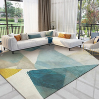 Tapis de salon imprimé en 3D personnalisé tapis étincelant en velours belle fleur de glace tapis en velours diamant doré