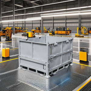 Staal afvalcontainers, skipcontainers, zware Ron stalen bulkcontainers, metalen containers, staalschrootcontainers - Product Image 6