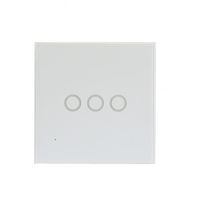 Interrupteur intelligent WiFi tactile marche/arrêt pour commande à distance 220V 15A portée 40m 2.4GHz