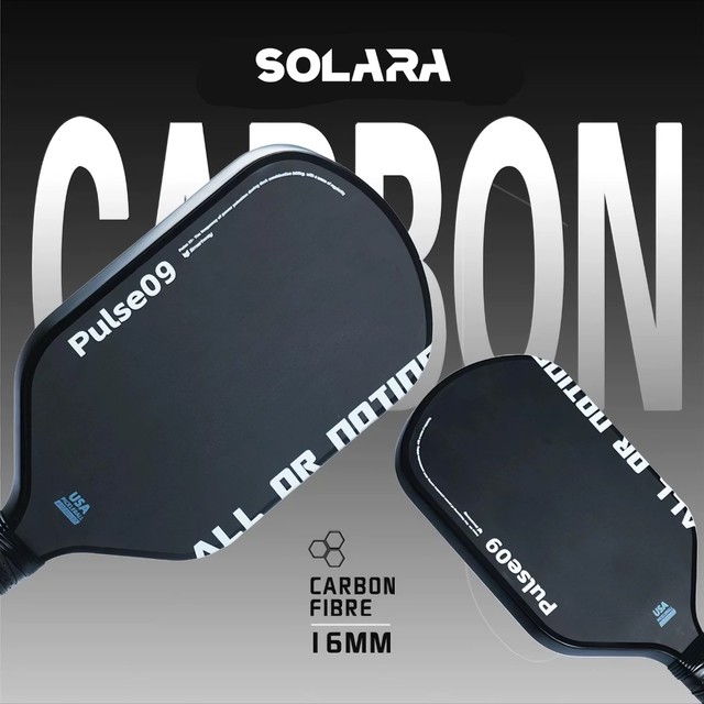 Best Selling Portable 16mm Carbon Fiber Pickleball Paddle Honeycomb Core T300/T700/3K Material Training Factory-direct Custom